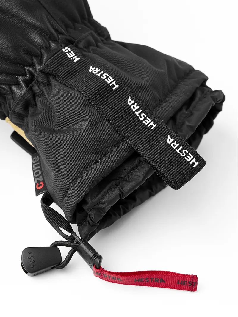 Hestra All Mountain Czone Mens Ski Gloves - Black-2